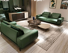 Leather sofa
