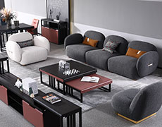 Fabric sofa