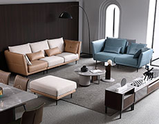Fabric sofa