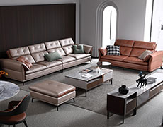 Leather sofa