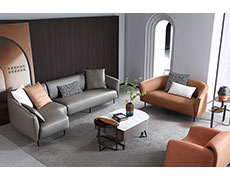 Leather sofa