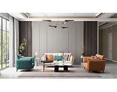 Fabric sofa