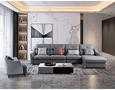Fabric sofa