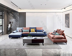 Fabric sofa